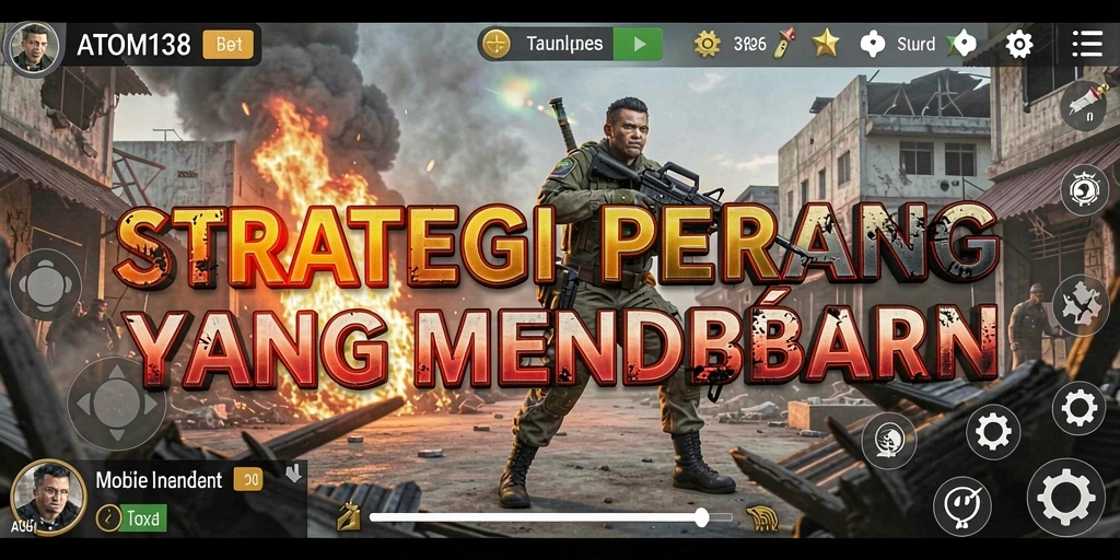 Tampilan gameplay ATOM138 yang seru dan mendebarkan.