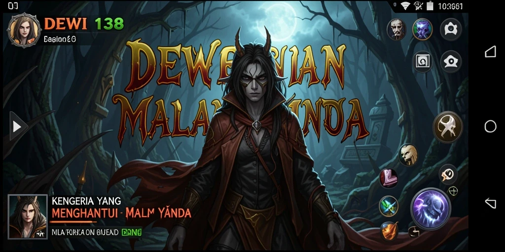 Gameplay seram DEWI138 yang penuh ketegangan dan kejutan.