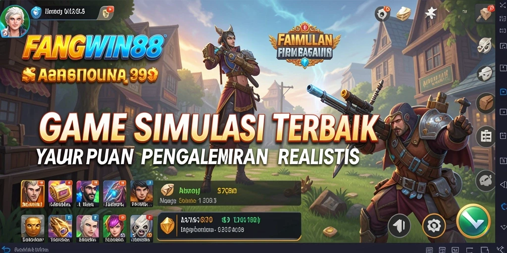 Tampilan gameplay FANGWIN88 yang realistis dan menarik.