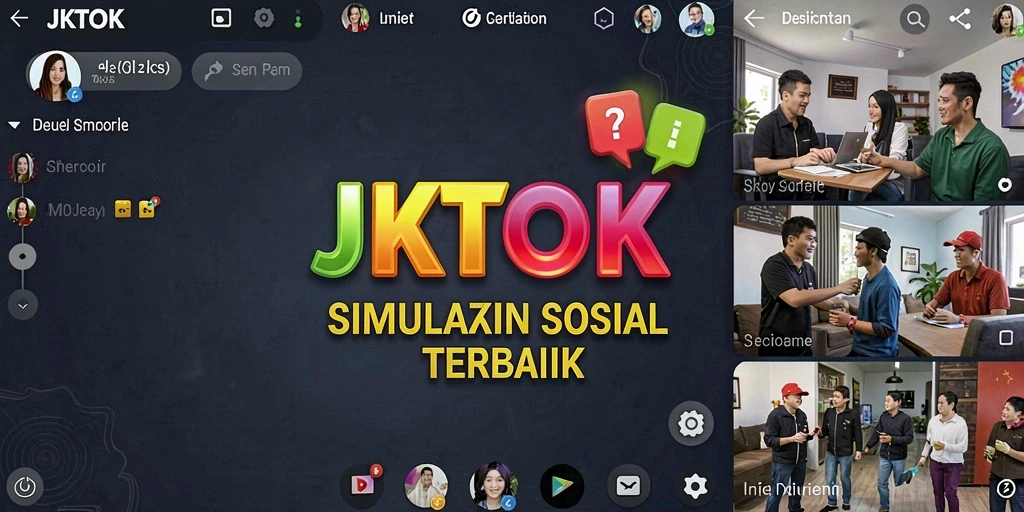 Tampilan gameplay JKTOK yang menarik dan interaktif.