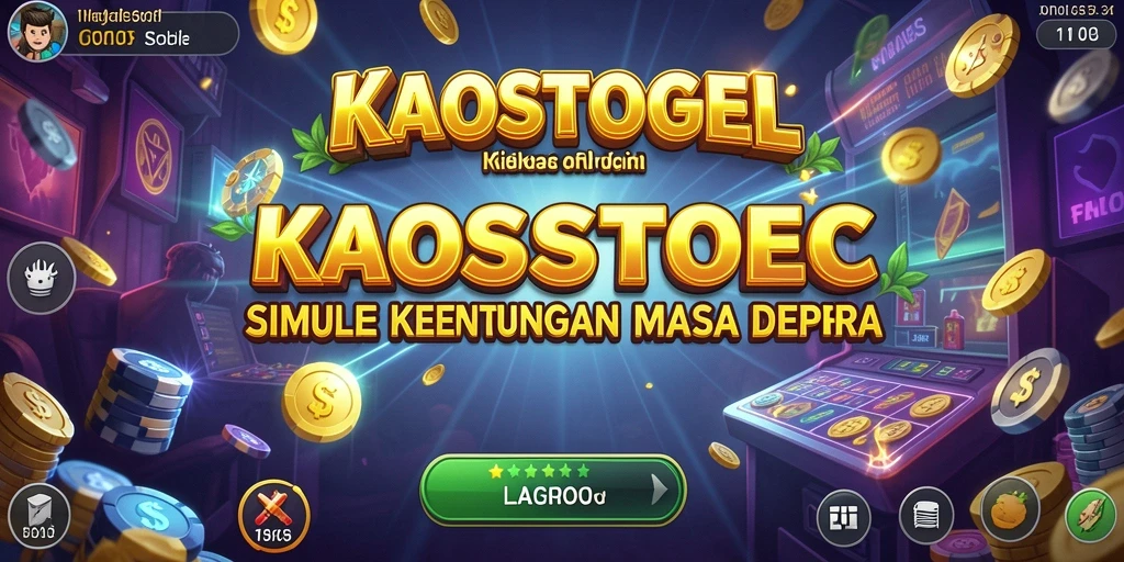 Tampilan gameplay KAOSTOGEL yang menegangkan dan penuh strategi.
