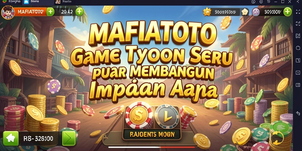Tampilan gameplay MAFIATOTO menampilkan strategi bisnis yang menantang.