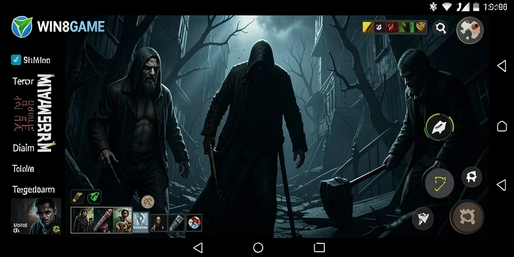 Tangkapan layar menampilkan momen menegangkan dari gameplay WIN8GAME.